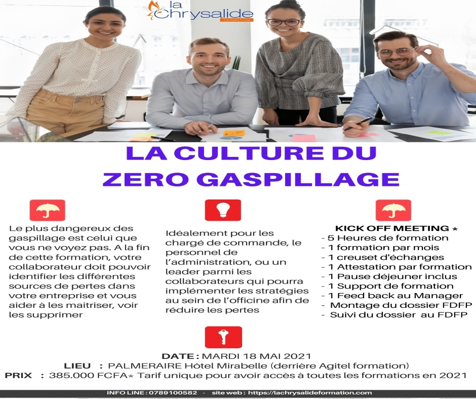 LA CULTURE DU ZERO GASPILLAGE
